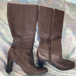 Full Leather Uppers heeled Boots